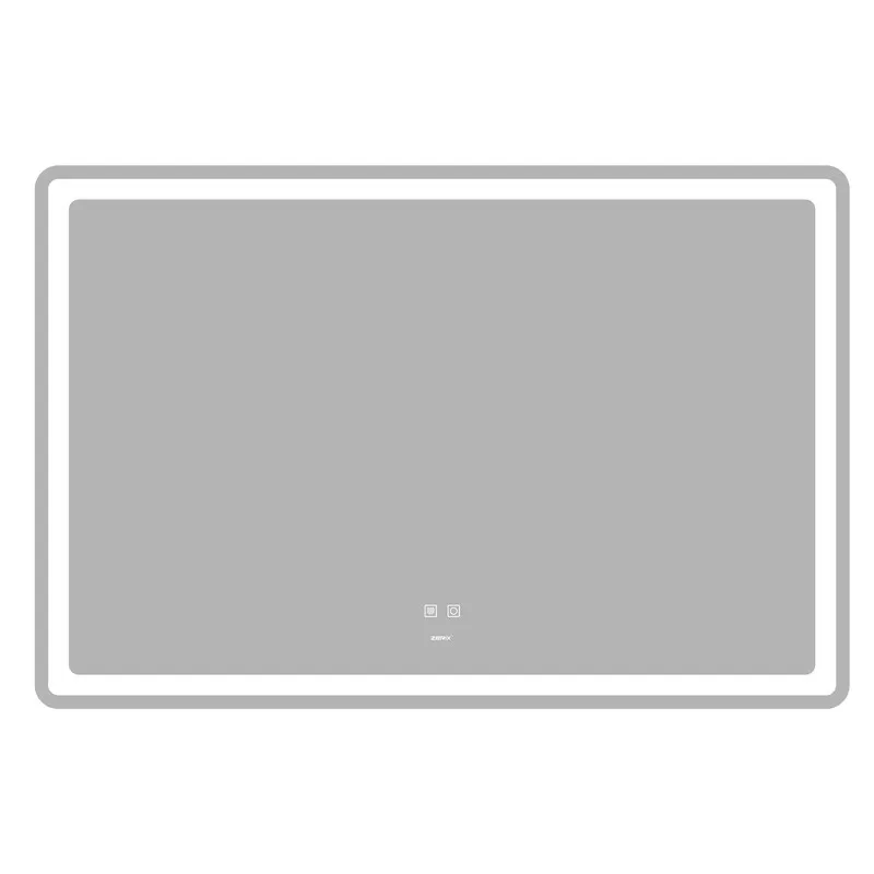 Зеркало для ванной комнаты Zerix Mirra MR05 LED Touch/Anti-fog/димер/регулятор яркости 120x80 см (ZX6061) Зеркало для ванной комнаты Zerix Mirra MR05 LED Touch/Anti-fog/димер/регулятор яркости 120x80 см (ZX6061)