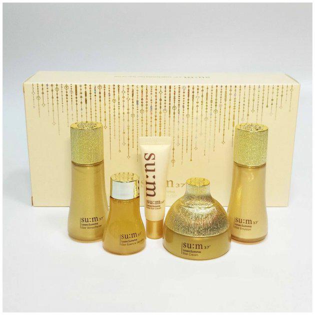 Набор антивозрастных питательных миниатюр Su:m37 Losecsumma Elixir Gift Set 5 Items (1663483473)