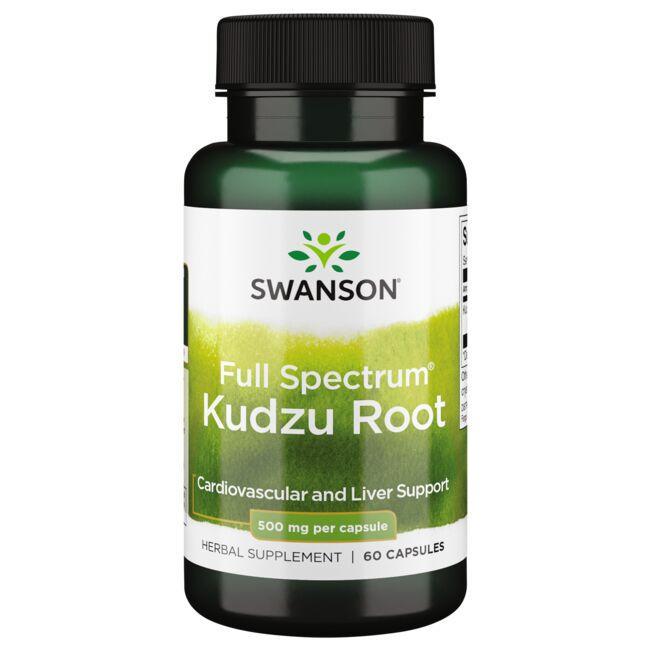 Корінь Кудзу Swanson Kudzu Root 500 мг 60 Caps