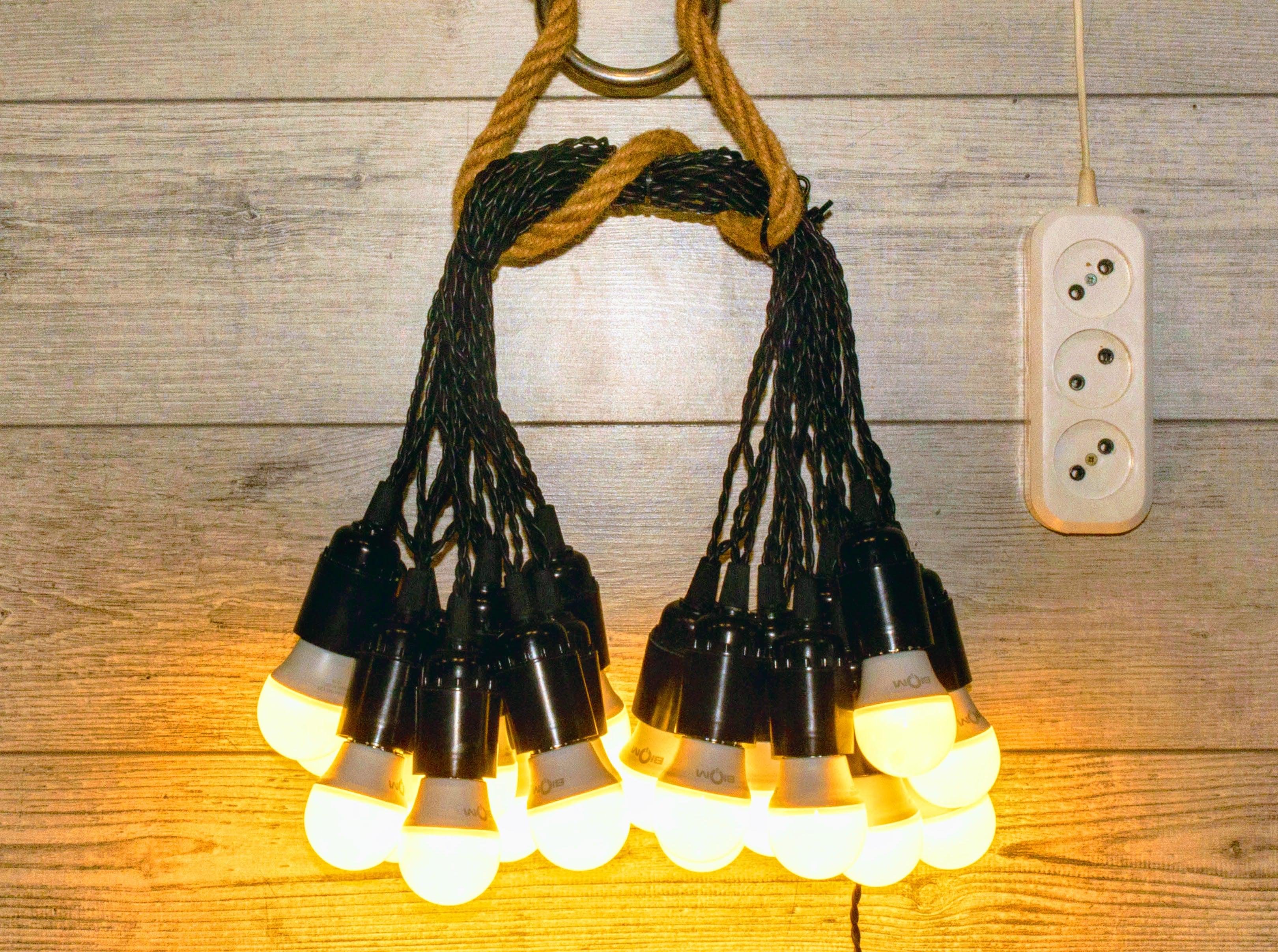 Гірлянда вулична Retro Lampa 10 м 21 лампа LED 4W волозахисна IP44/220V (100541441)
