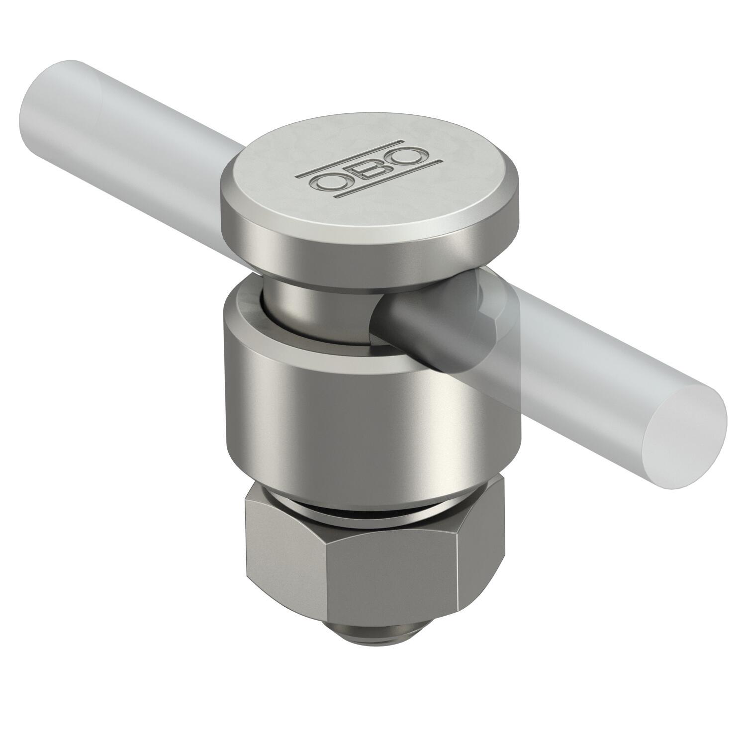 Болт контактный OBO bettermann для прута ø 8-10 мм с прижимным основанием нержавеющая сталь (5304176) Болт контактный OBO bettermann для прута ø 8-10 мм с прижимным основанием нержавеющая сталь (5304176)