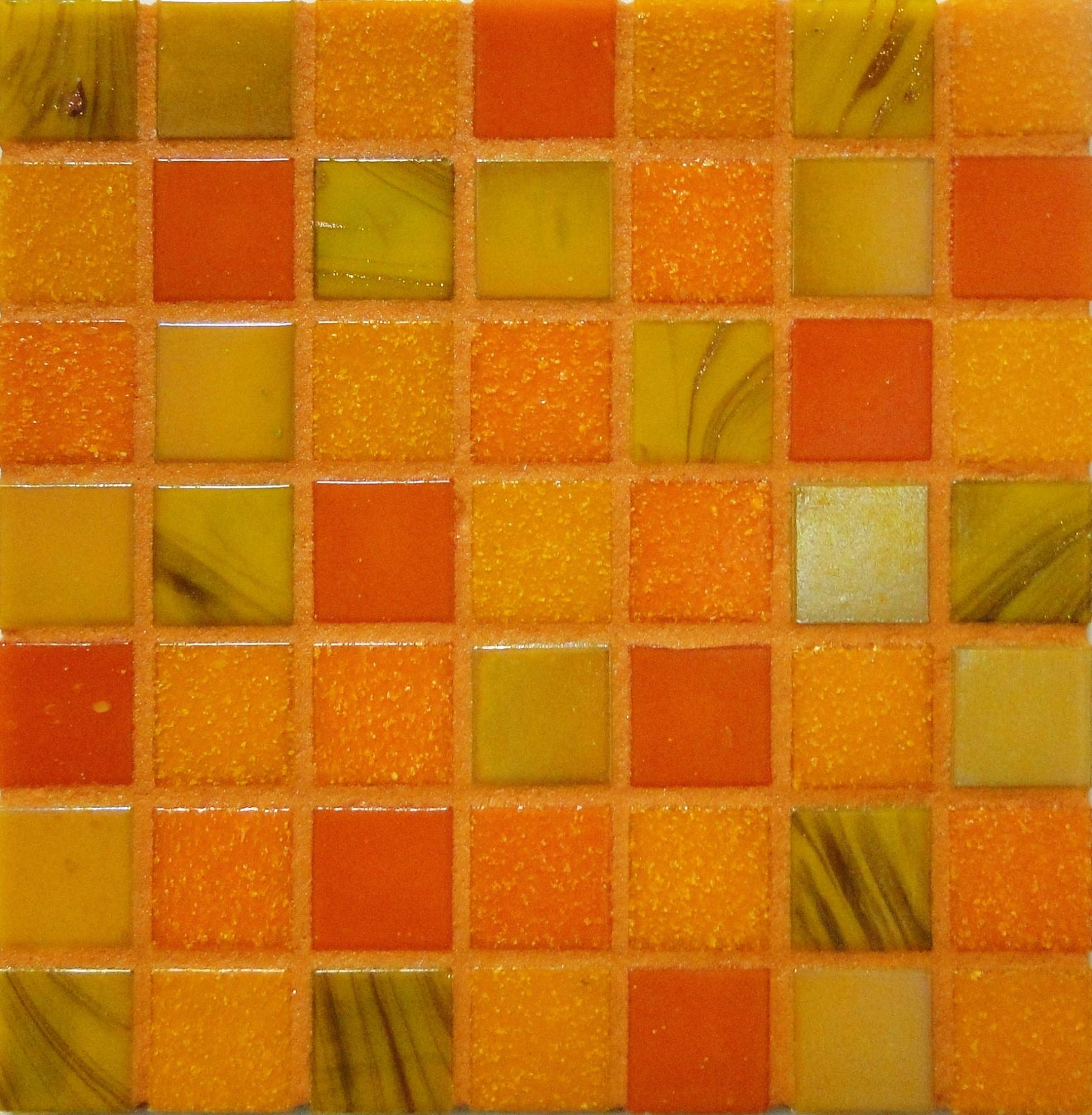 Стеклянная мозаика плитка D-CORE Микс IM-62 327х327 мм