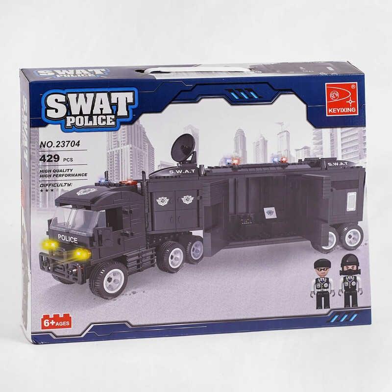 Конструктор Ausini Спецназовский грузовик 423 детали (1714410839)