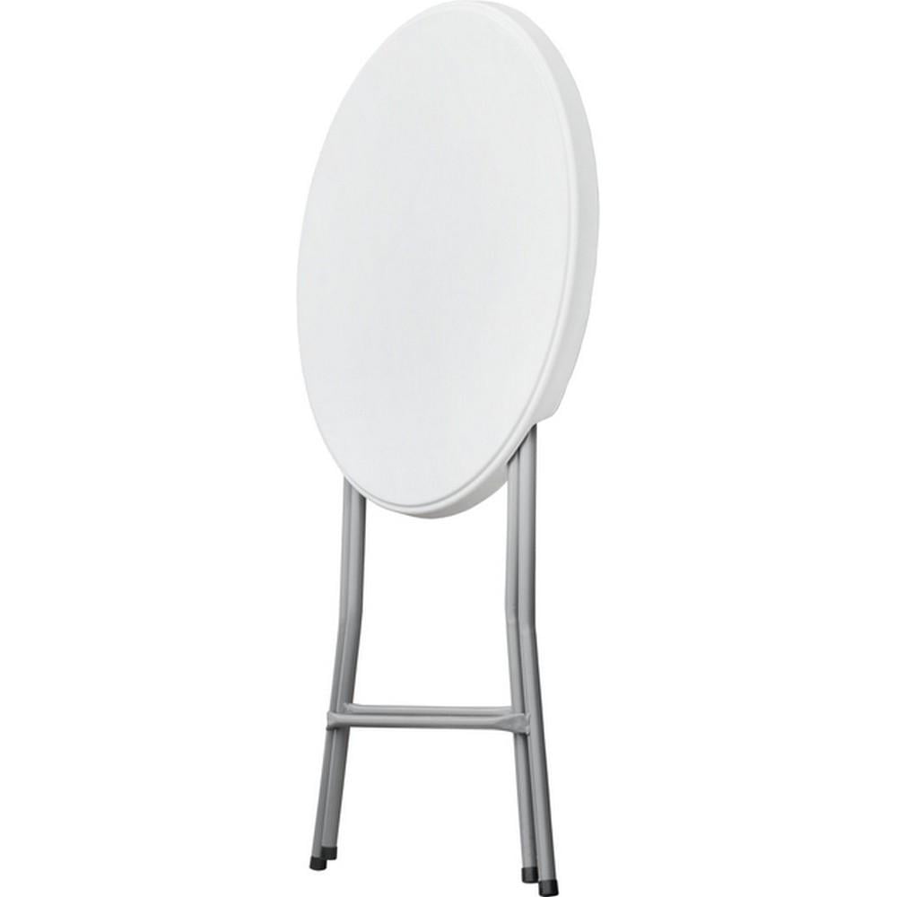 Стіл туристичний складаний круглий Time Eco ТЕ-1834 60x74 см Білий (4820211100889) - фото 2 Стіл туристичний складаний круглий Time Eco ТЕ-1834 60x74 см Білий (4820211100889) - фото 2