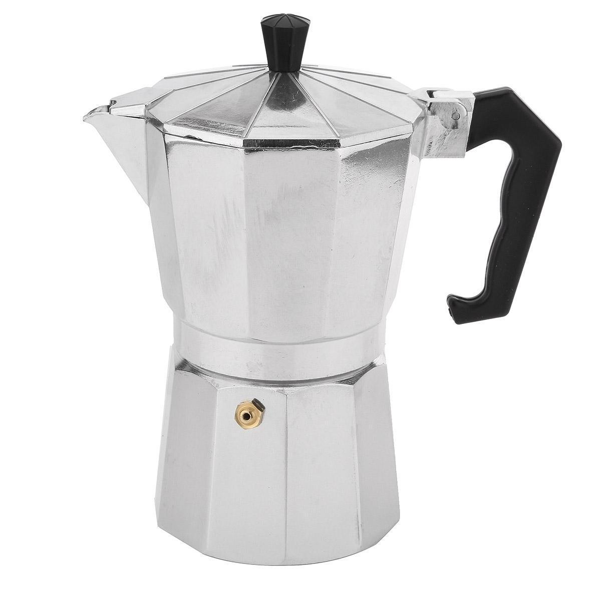 Кофеварка гейзерная алюминий А-плюс 6 чашек (2082) - фото 3