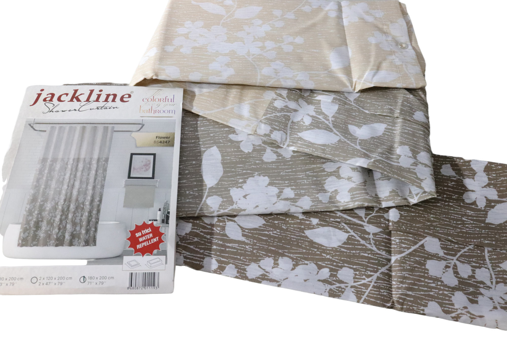 Штора для ванной Tropik Flower 180x200 см (25456783) - фото 2 Штора для ванной Tropik Flower 180x200 см (25456783) - фото 2