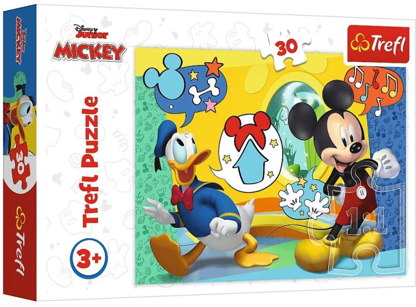 Пазлы Trefl 18289 Микки Маус Веселый домик 30 эл. (18171)