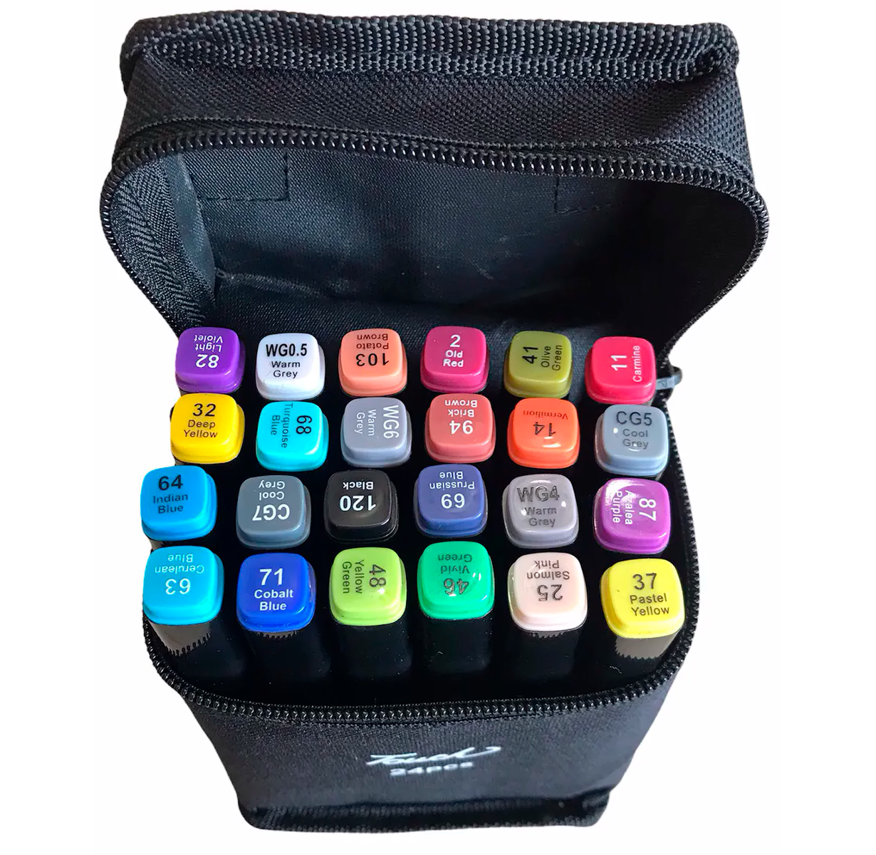 Набір маркерів двосторонніх 24 шт. (400) - фото 6 Набір маркерів двосторонніх 24 шт. (400) - фото 6