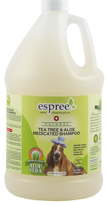 Шампунь для проблемной кожи ESPREE Tea Tree & Aloe для собак и кошек 3,79 л