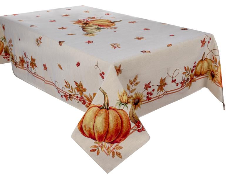 Скатертина гобеленова Lefard Гарбуз 140x180 см (716-220)