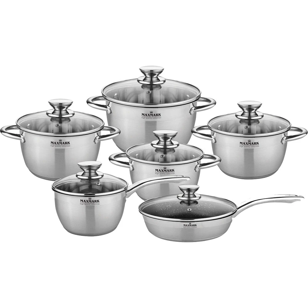 Набір посуду Maxmark MK-VS8512A 12 пр. (30528)