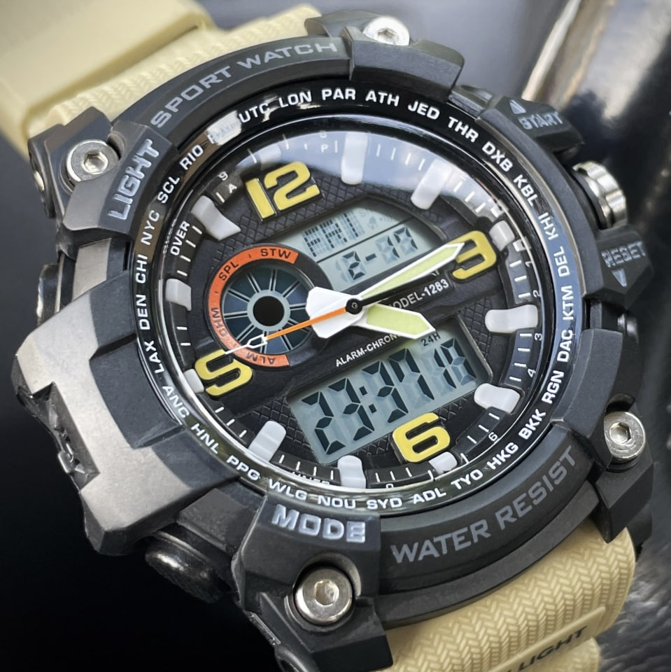 Наручные часы мужские Skmei военные с подсветкой водостойкие Зеленый (1283) - фото 6 Наручные часы мужские Skmei военные с подсветкой водостойкие Зеленый (1283) - фото 6