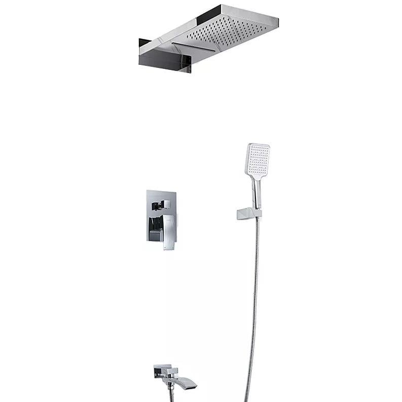 Душевая система скрытого типа Gappo G7107-70 с верхним душем Хром (233600)