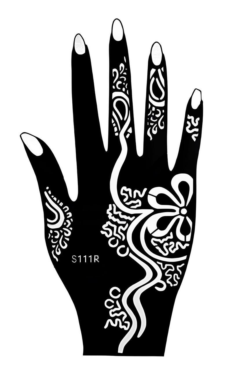 Трафарет для тату S111R для правої руки (2273925053)