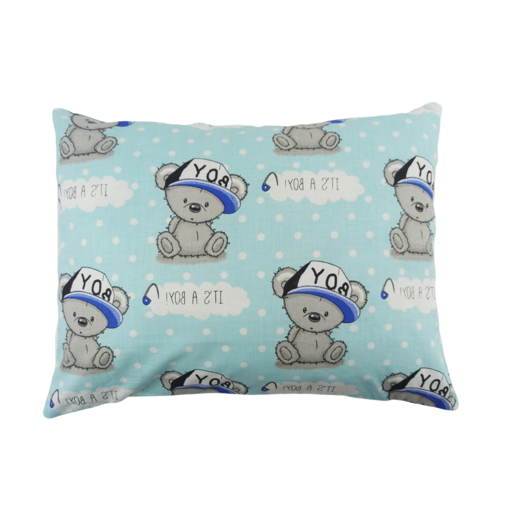 Подушка Its a Boy на бирюзовом 45x35 см хлопок (SH-4519-TXPICO-UA-06)
