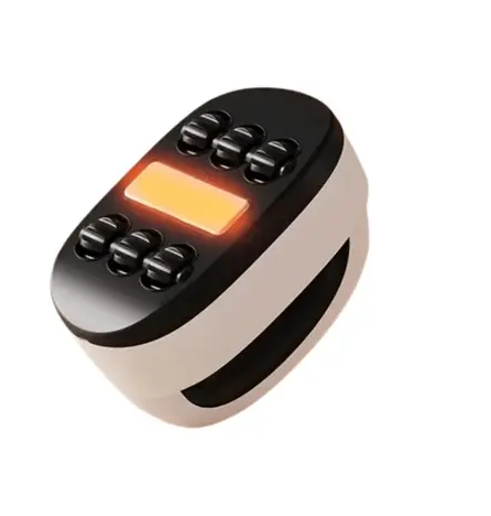 Массажер роликовый аккумуляторный с подогревом LKL-0128 беспроводной вибрационный для всего тела