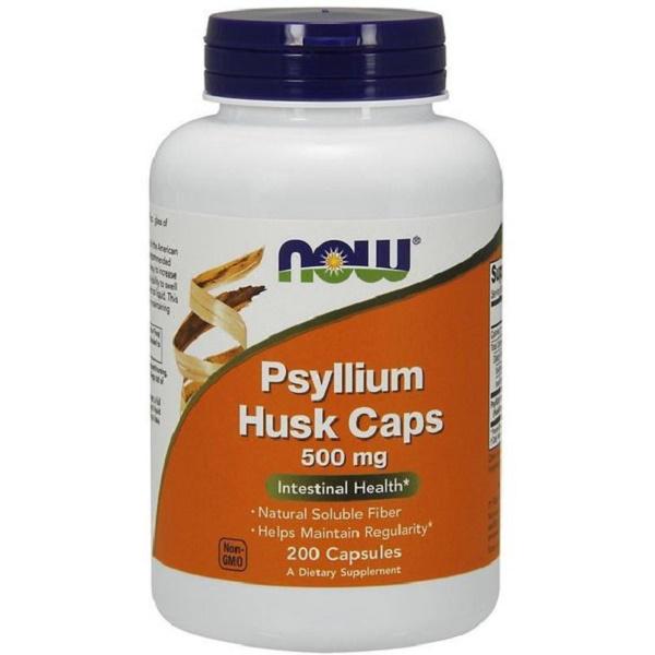 Клітковина NOW Foods Psyllium Husks 500 мг 200 Veg Caps