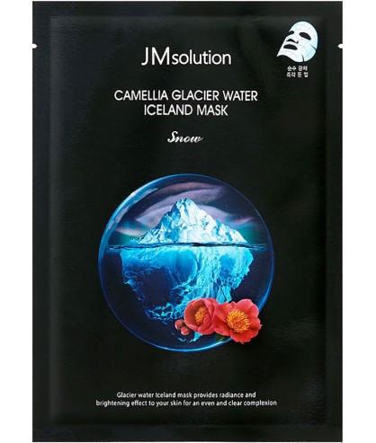 Маска JMsolution CAMELLIA GLACIER WATER ICELAND MASK SNOW с экстратом камелии 30 мл (2511517572) - фото 2