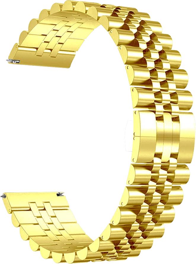 Браслет металлический Stech для Amazfit GTS 2e Gold (26977-2A) - фото 2 Браслет металлический Stech для Amazfit GTS 2e Gold (26977-2A) - фото 2