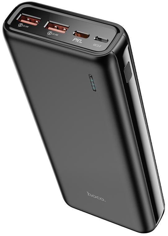 Портативное зарядное устройство Hoco J80A 20000 mAh 22,5W Black (6931474750235)