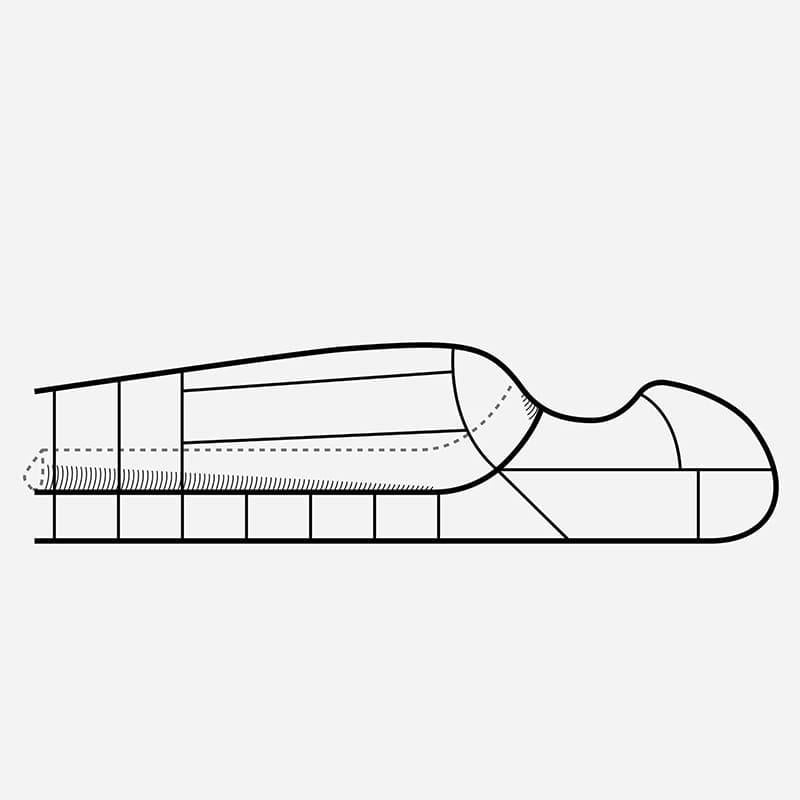 Спальний мішок Mountain Equipment Helium 800 Regular Majolica LZ Blue (ME-006062.01635 Reg LZ) - фото 10 Спальний мішок Mountain Equipment Helium 800 Regular Majolica LZ Blue (ME-006062.01635 Reg LZ) - фото 10