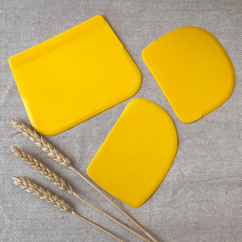 Набор шпателей-скребков для теста 3 шт. (3674) - фото 1 Набор шпателей-скребков для теста 3 шт. (3674) - фото 1