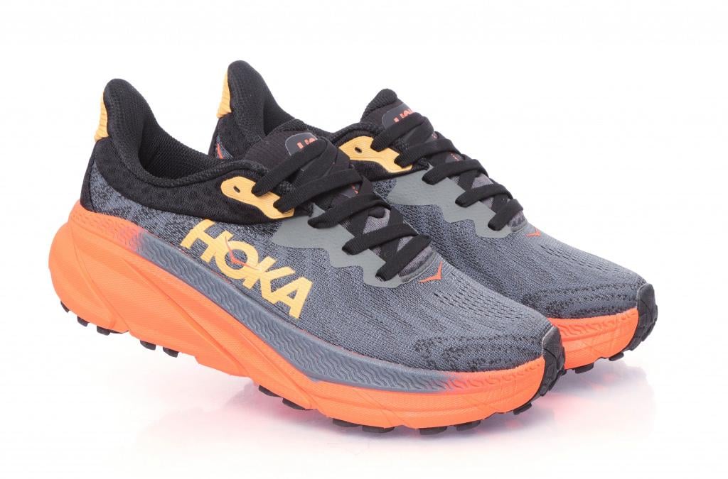 Кроссовки 1106 в сетку р. 37 Серо-оранжевый