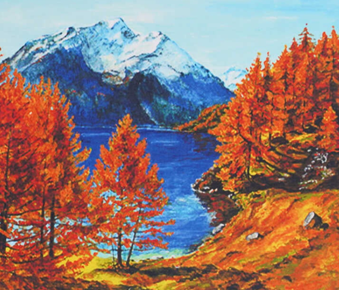 Картина за номерами TK Group 31825 30 Осінь в горах 40х30 см (121727)