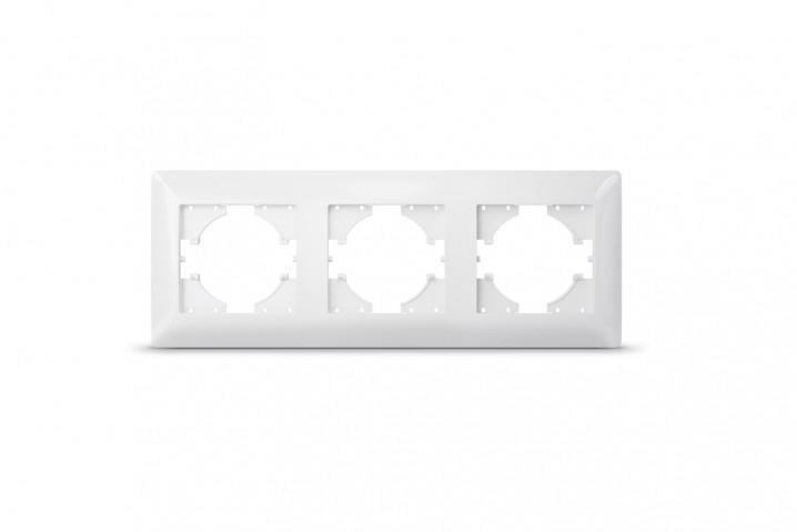 Рамка горизонтальная TITANUM Standard TF-ST-FR3H-W