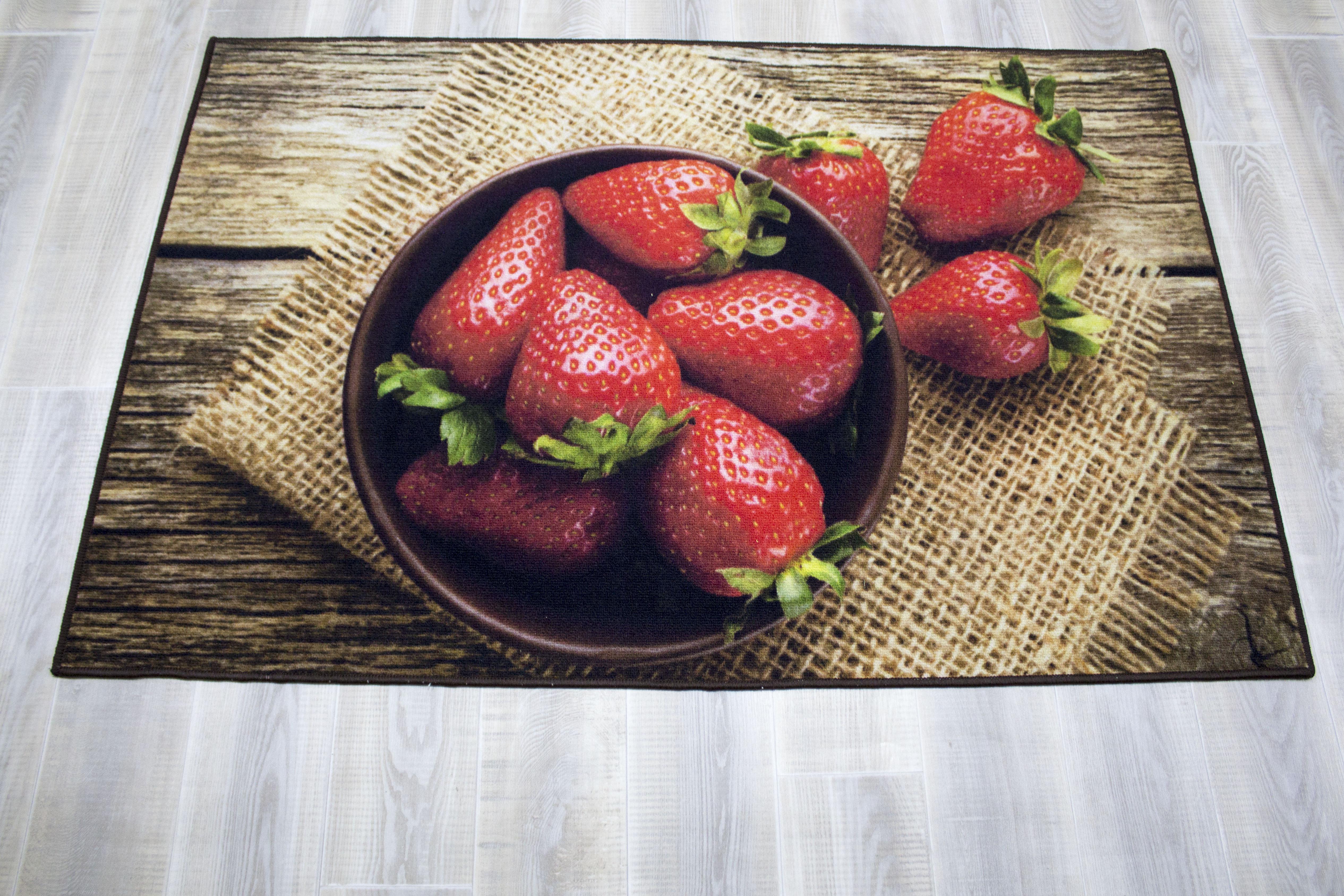 Коврик Print Digital 100x150 см Клубника (24170631) - фото 2