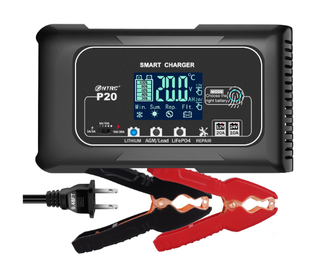 Зарядное устройство импульсное lifepo4 AGM/GEL/АКБ 12В/24В 20 А (10807361) Зарядное устройство импульсное lifepo4 AGM/GEL/АКБ 12В/24В 20 А (10807361)