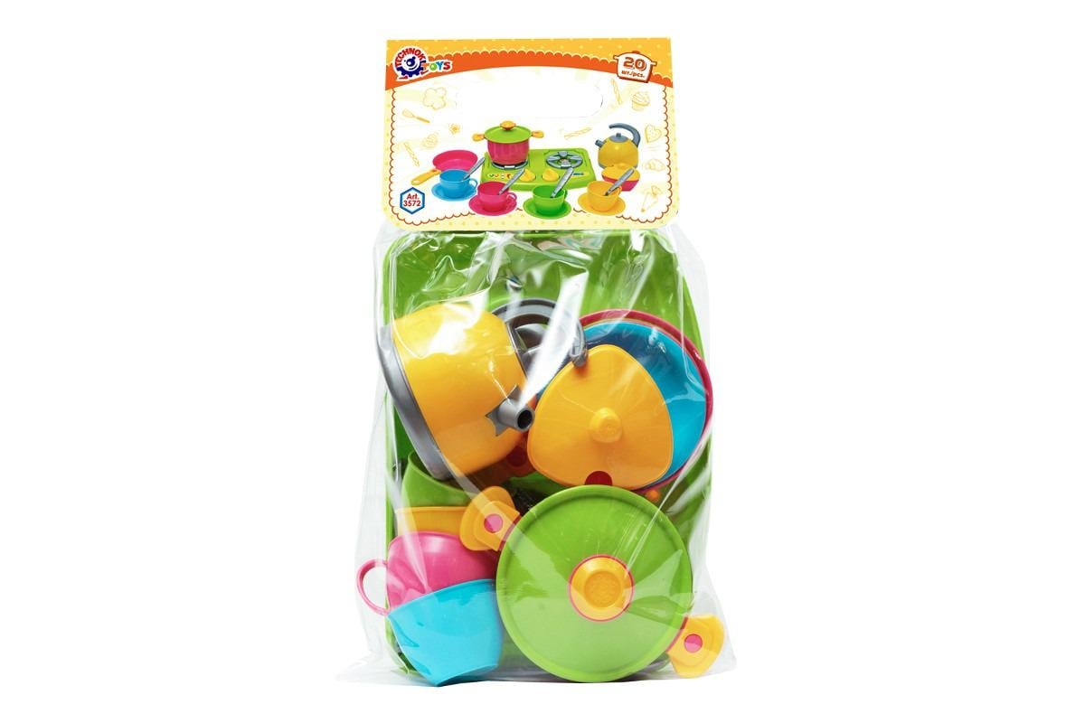 Дитячий ігровий набір ТехноК Набір посуду (3572) - фото 2