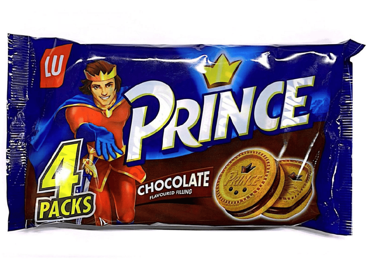 Печенье Lu Choco Prince Cookies Chocolate Sandwich Pack 240 г (3048222894)