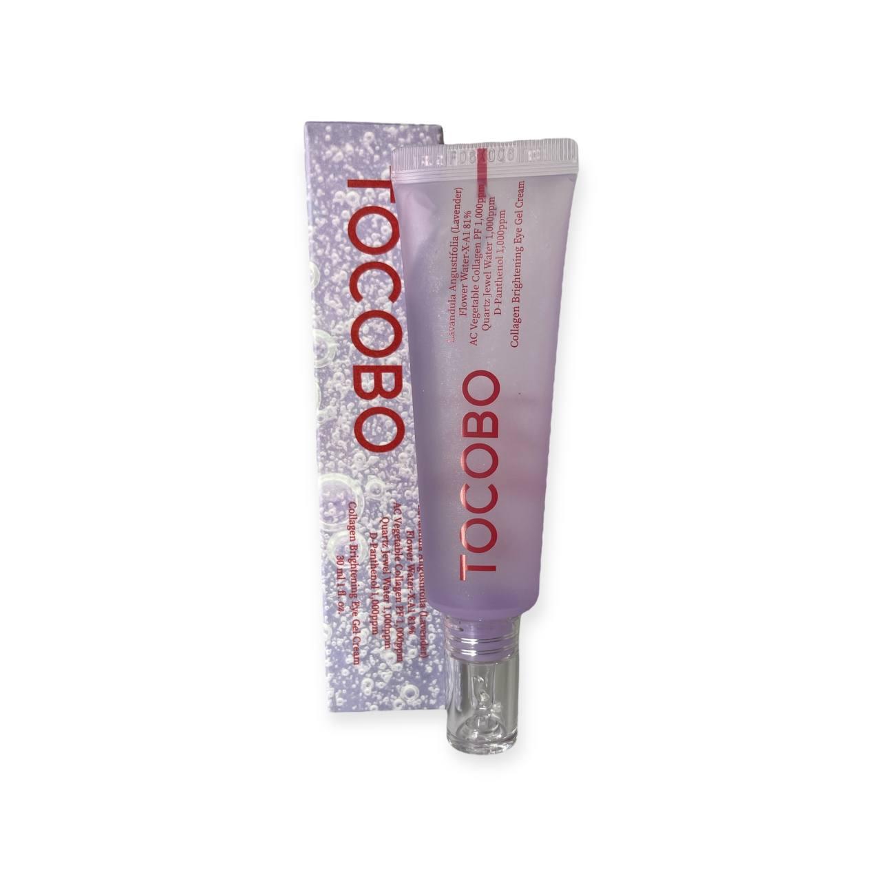 Крем-гель для осветления с коллагеном для век Tocobo Collagen Brightening Eye Gel Cream 30 мл (KT0151) - фото 2 Крем-гель для осветления с коллагеном для век Tocobo Collagen Brightening Eye Gel Cream 30 мл (KT0151) - фото 2