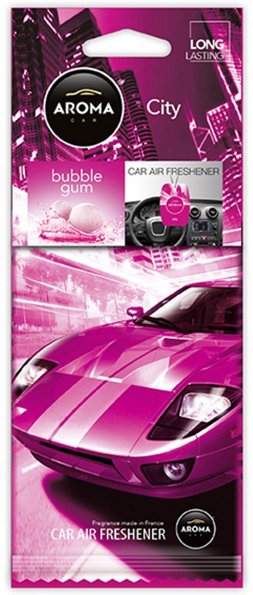 Ароматизатор Aroma Car City Card Bubble Gum (1144-f981f) Ароматизатор Aroma Car City Card Bubble Gum (1144-f981f)