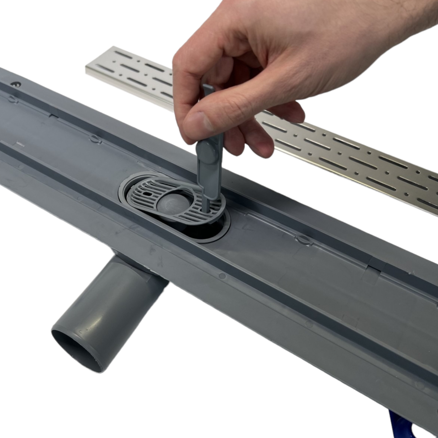 Трап лінійний MAXIFLOW Prime line 60 cм з решіткою дощ (4023.TY050.K.060.1) - фото 11 Трап лінійний MAXIFLOW Prime line 60 cм з решіткою дощ (4023.TY050.K.060.1) - фото 11