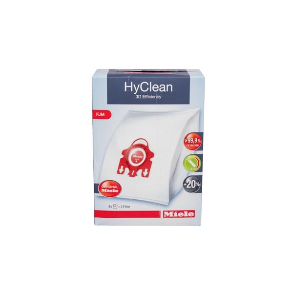 Набор мешков HyClean 3D FJM + 2 фильтра для пылесоса Miele 41996571D (9153490)