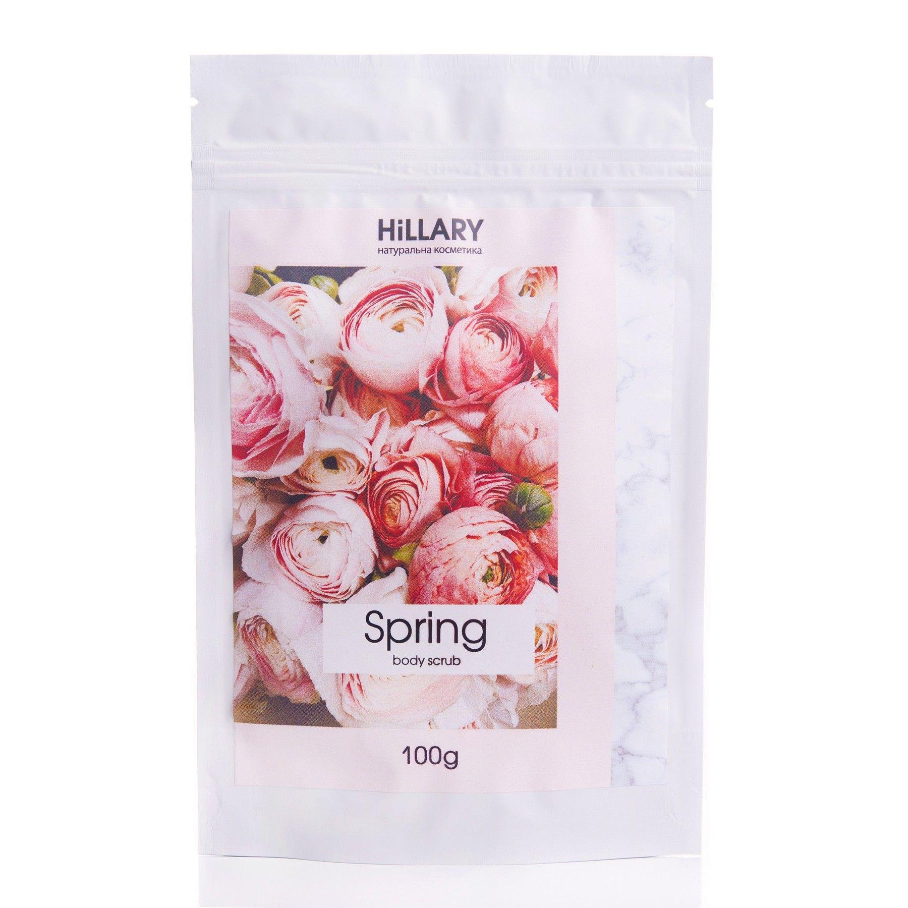 Скраб для тіла парфумований Hillary Spring Body Scrub 100 г