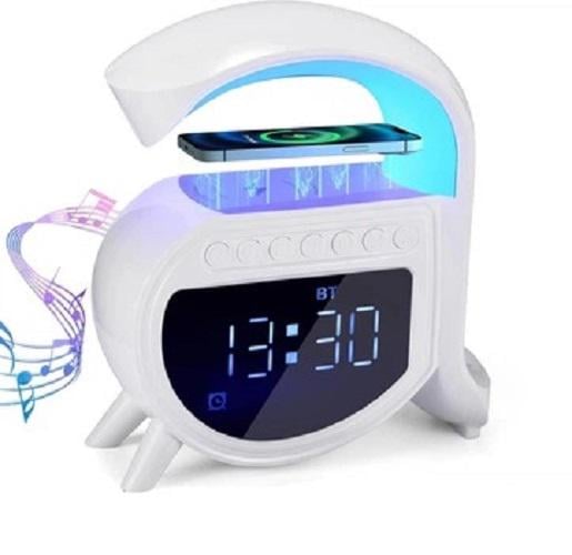 Колонка G-Smart Light Sound Machine A-16 аккумуляторная Белый (8159)