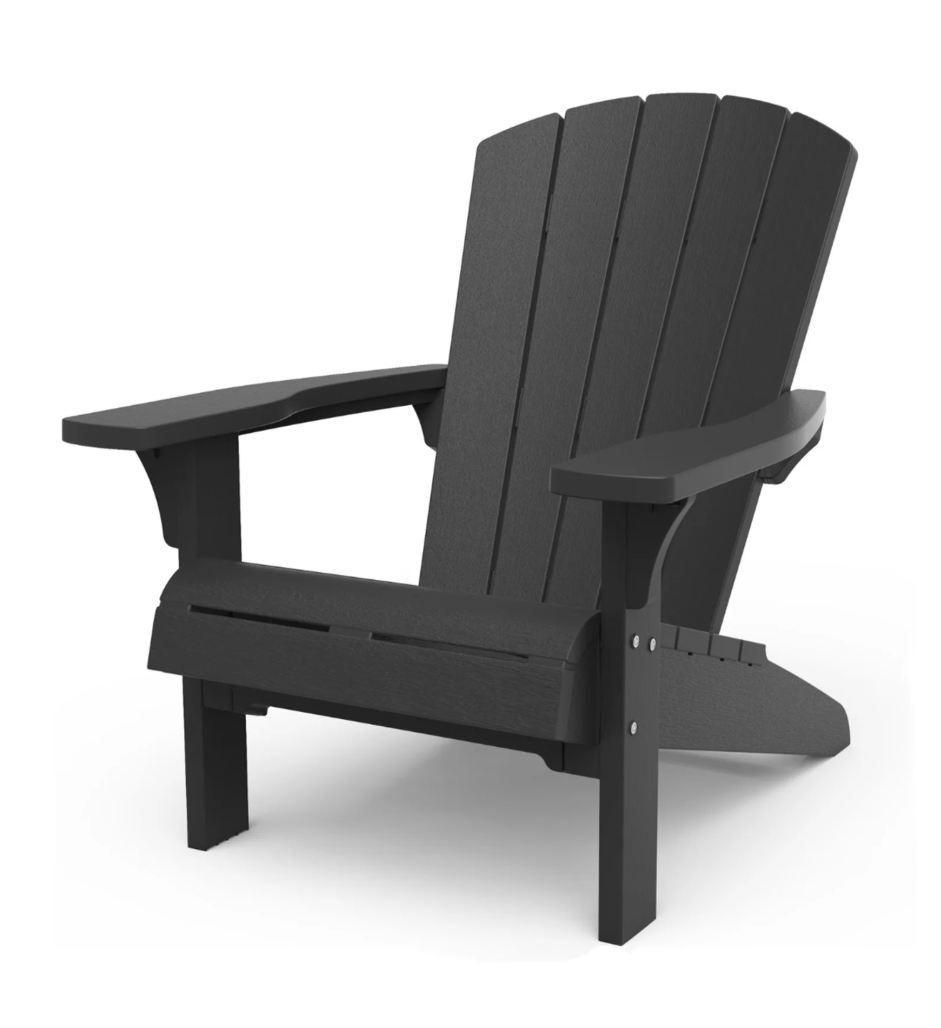 Кресло садовое Keter Troy Adirondack Графит (247694)