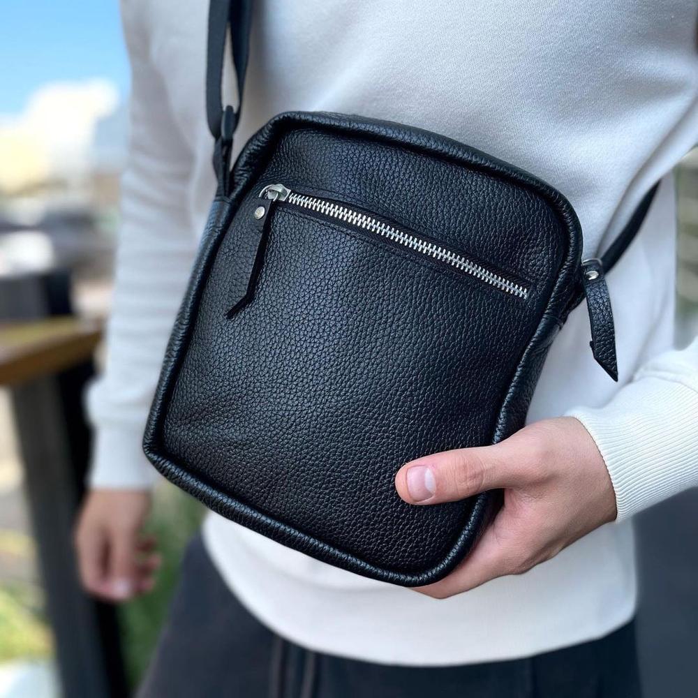 Сумка из натуральной кожи Черный (119530) - фото 26 Сумка из натуральной кожи Черный (119530) - фото 26