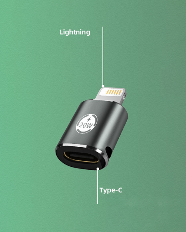 Адаптер Type-C to Lightning 15 W (100995) - фото 2