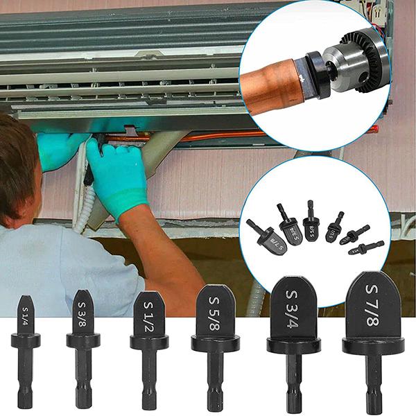 Набор битов для развальцовки труб 6 шт. (C01245) - фото 6