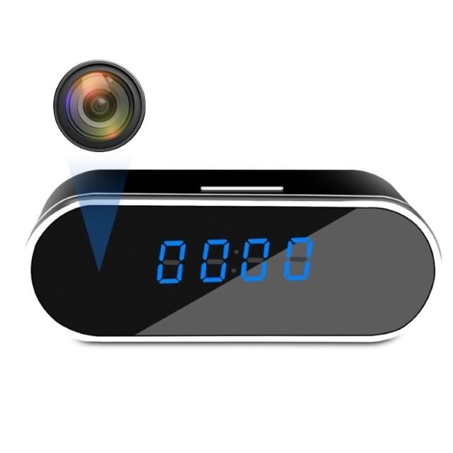 Міні IP камера-годинник WiFi H.264-1080P, 90°/150° прихована з датчиком руху та нічною зйомкою