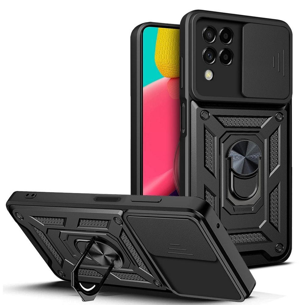 Чохол із захистом камери 3DGuard Samsung Galaxy M33 M336 Black (32479-2B) Чохол із захистом камери 3DGuard Samsung Galaxy M33 M336 Black (32479-2B)