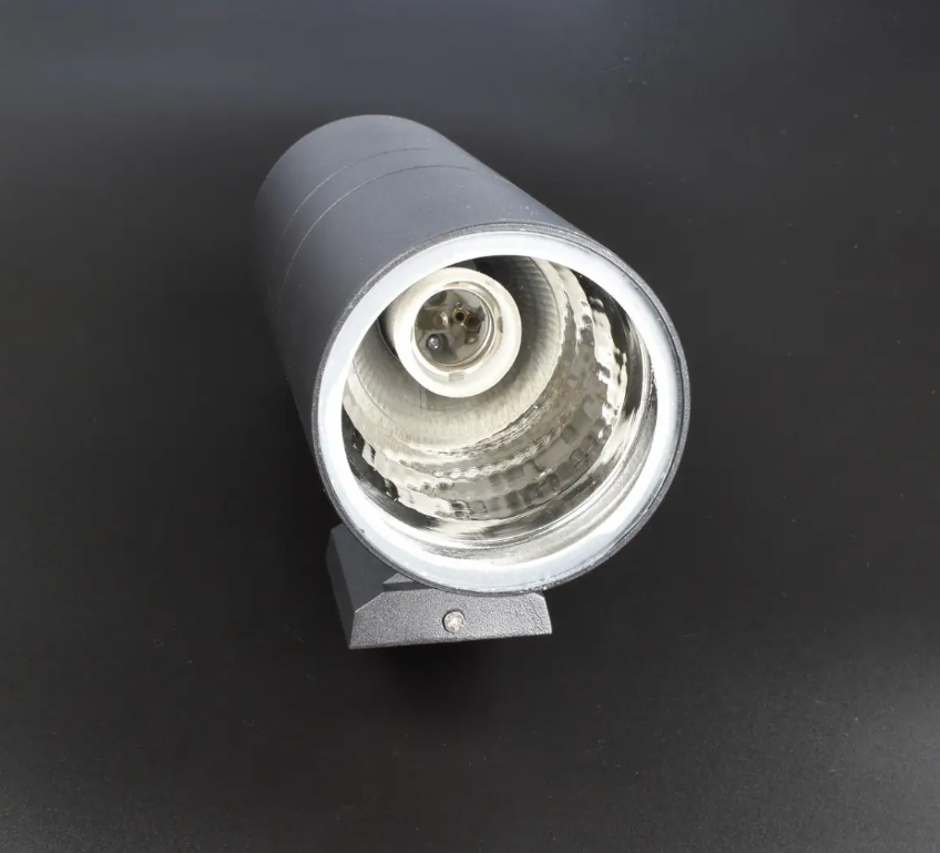 Бра-фонарь настенный 2215/2-bk-p 30х17х11 см Серый (NA004965) - фото 2