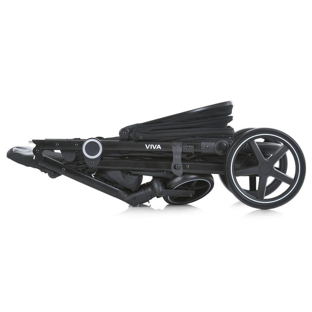 Коляска детская прогулочная Bambi VIVA Black (M 5723) - фото 16