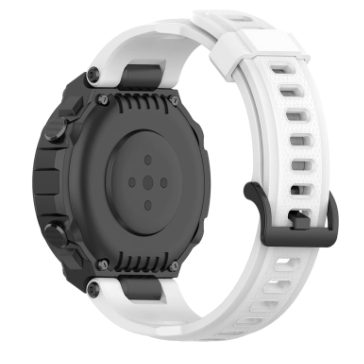 Ремінець силіконовий для смарт годинника Amazfit T-Rex A1918&A1919/T-Rex Pro A2013 з викрутками White (0235-1) - фото 6 Ремінець силіконовий для смарт годинника Amazfit T-Rex A1918&A1919/T-Rex Pro A2013 з викрутками White (0235-1) - фото 6