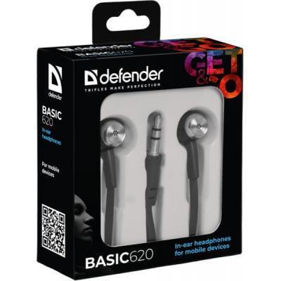 Наушники Defender Basic 620 Black (36262488) - фото 2