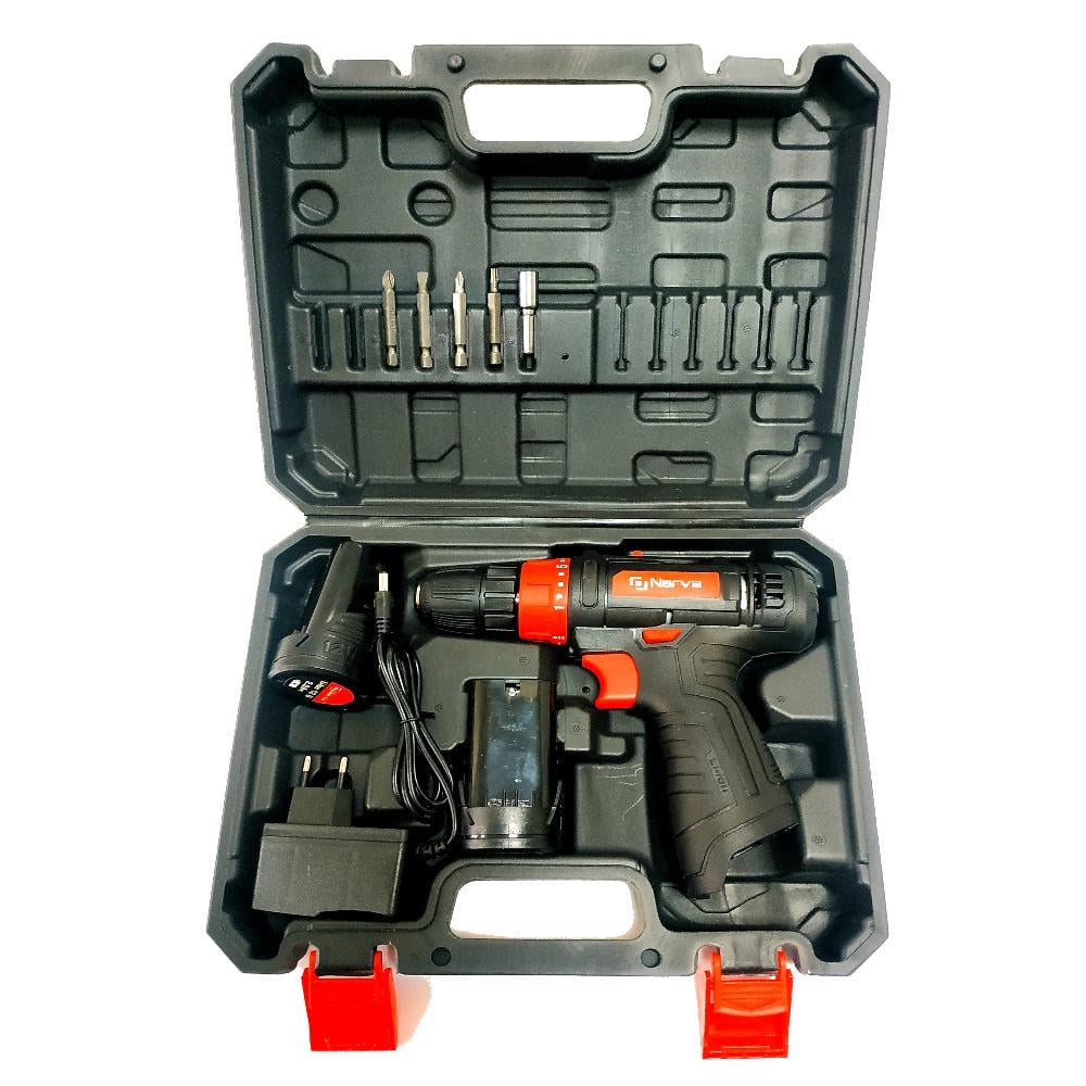 Шуруповерт аккумуляторный Narva NCD-12 кейс 2 Ah 12 В 2 АКБ ЗУ - фото 3 Шуруповерт аккумуляторный Narva NCD-12 кейс 2 Ah 12 В 2 АКБ ЗУ - фото 3